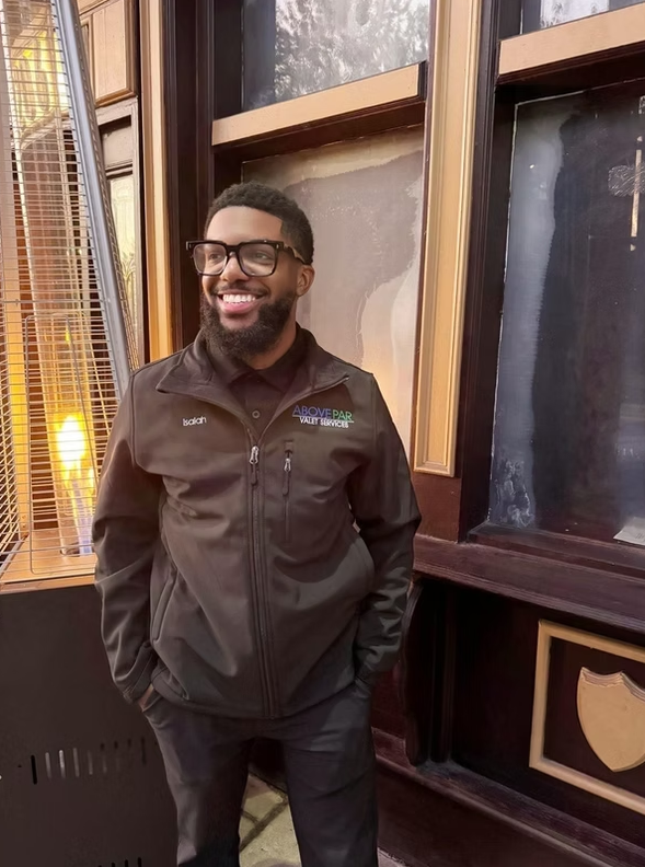 Isaiah, AbovePar valet attendant